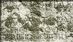 Rímsky nápis na trenčianskej skale z r. 179 n.l.