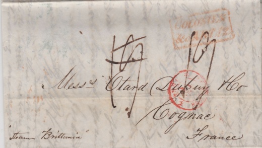 Anglo-francouzská poštovní smlouva z roku 1836 Anglo-francouzská poštovní smlouva z roku 1836