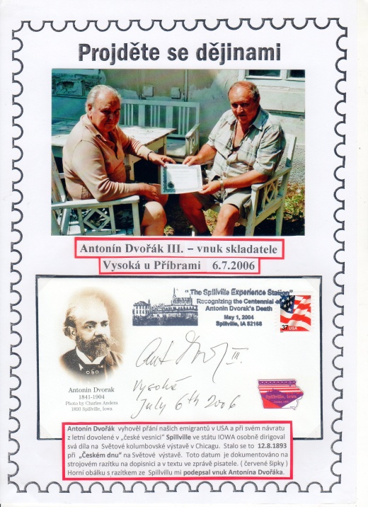 Antonín Dvořák, Kryštof Kolumbus a Nový svět (část 2). Antonín Dvořák, Kryštof Kolumbus a Nový svět (část 2).