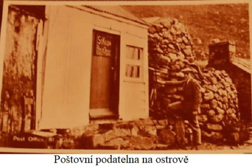 Bójková pošta na ostrově Sv. Kilda - Skotsko Bójková pošta na ostrově Sv. Kilda - Skotsko