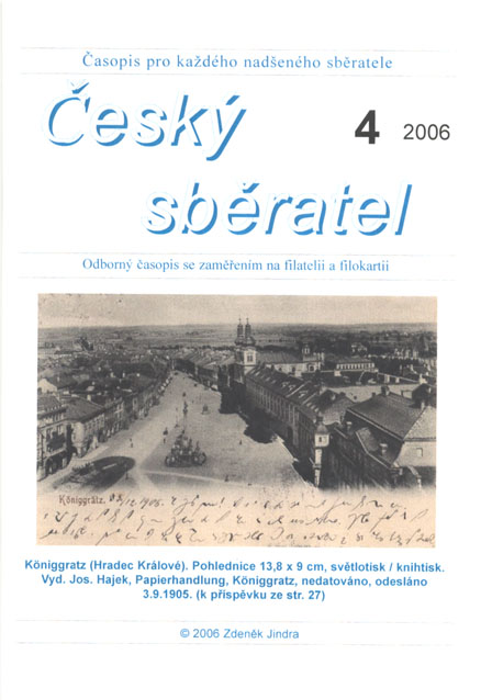 Český sběratel 4/2006 Český sběratel 4/2006
