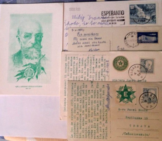 Esperanto na známkach a pohľadniciach Esperanto na známkach a pohľadniciach