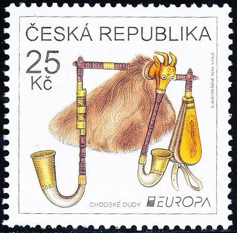 Europa - Národní hudební nástroje - chodské dudy Europa - Národní hudební nástroje - chodské dudy