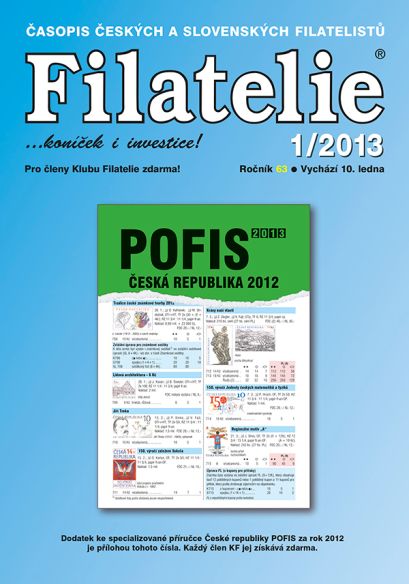 Filatelie 1/2013 Filatelie 1/2013