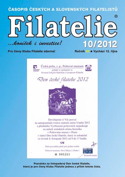 Filatelie 10/2012 Filatelie 10/2012