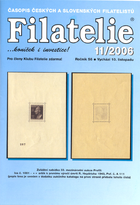 Filatelie 11/2006 Filatelie 11/2006