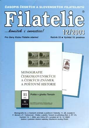 Filatelie 12/2003 Filatelie 12/2003