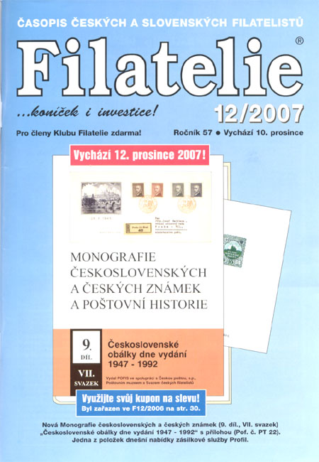 Filatelie 12/2007 Filatelie 12/2007
