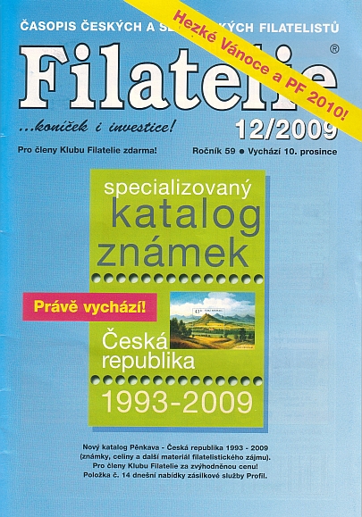 Filatelie 12/2009 Filatelie 12/2009