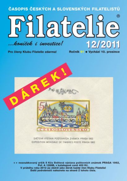Filatelie 12/2011 Filatelie 12/2011