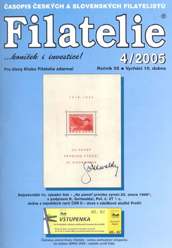 Filatelie 4/2005 Filatelie 4/2005