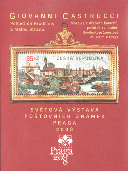 Giovanniho Castrucci: Pohled na Hradčany Giovanniho Castrucci: Pohled na Hradčany