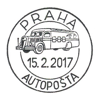 Historické dopravní prostředky - poštovní autobus Historické dopravní prostředky - poštovní autobus