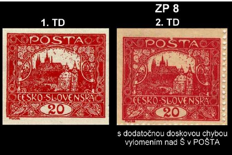 Hradčany 20 hal. karmínová 8/II Hradčany 20 hal. karmínová 8/II