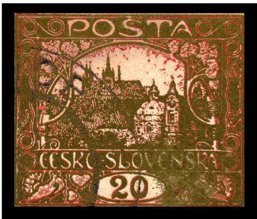 Hradčany 20 hal. karmínová 8/II Hradčany 20 hal. karmínová 8/II
