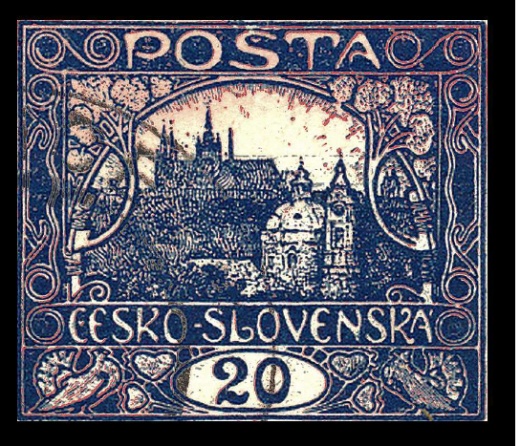 Hradčany 20 hal. karmínová 8/II Hradčany 20 hal. karmínová 8/II