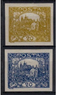 Hradčany 20 hal. karmínová 8/II Hradčany 20 hal. karmínová 8/II