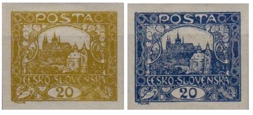 Hradčany 20 hal. karmínová 8/II Hradčany 20 hal. karmínová 8/II