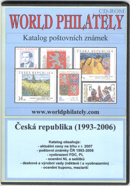 Katalog poštovních známek - Česká republika (1993-2006) - World Philately 2007 - NOVINKA! Katalog poštovních známek - Česká republika (1993-2006) - World Philately 2007 - NOVINKA!