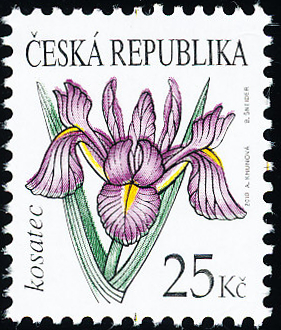 Krása květů - Kosatec 25 Kč Krása květů - Kosatec 25 Kč