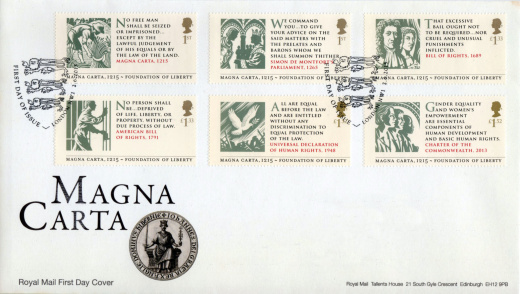 Magna charta libertatum - Velká listina práv a svobod Magna charta libertatum - Velká listina práv a svobod