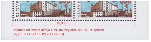 Meranie zúbkovania (perforácie) poštových známok Meranie zúbkovania (perforácie) poštových známok