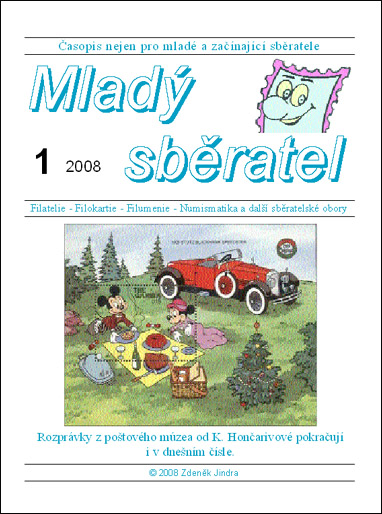 Mladý sběratel 1/2008 Mladý sběratel 1/2008