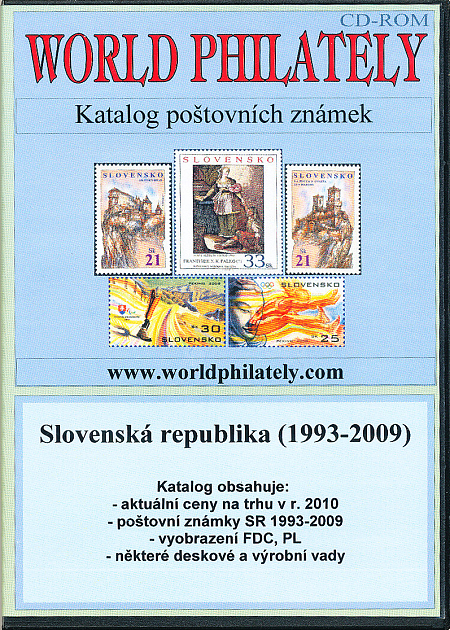 Novinka: Katalog poštovních známek - Slovenská republika (1993-2009) - World Philately 2010 Novinka: Katalog poštovních známek - Slovenská republika (1993-2009) - World Philately 2010