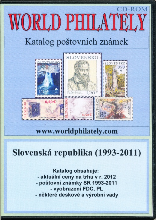Novinka: Katalog poštovních známek - Slovenská republika (1993-2011) - World Philately 2012 Novinka: Katalog poštovních známek - Slovenská republika (1993-2011) - World Philately 2012