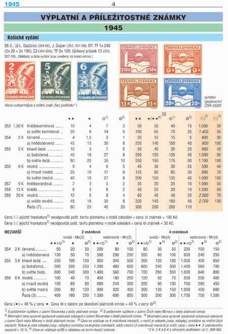 Novinka: POFIS katalog: barevná příručka ČSR II. (1945-1992) Novinka: POFIS katalog: barevná příručka ČSR II. (1945-1992)