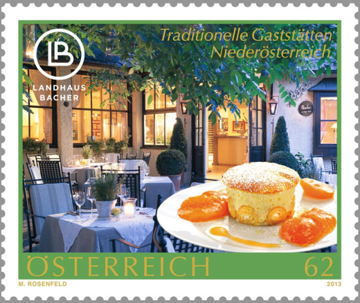 Rakouská gastronomie na známkách Rakouská gastronomie na známkách