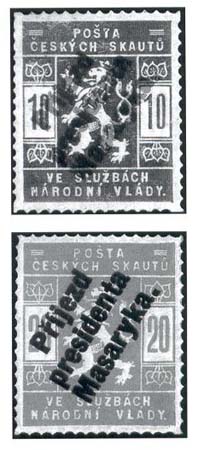Sběratel 2000: Skautská pošta a příjezd prezidenta Masaryka Sběratel 2000: Skautská pošta a příjezd prezidenta Masaryka