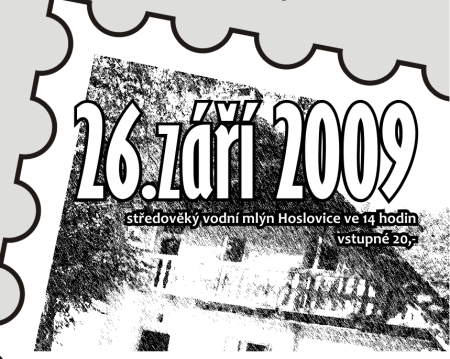 Slavnostní křest poštovní známky s motivem mlýna Slavnostní křest poštovní známky s motivem mlýna