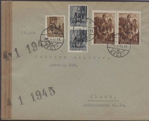 Slovensko - revolučné známky 1944-5 Slovensko - revolučné známky 1944-5