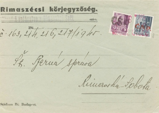 Slovensko - revolučné známky 1944-5 Slovensko - revolučné známky 1944-5