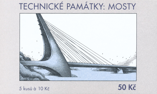 Technické památky - zavěšený most v Ústí nad Labem Technické památky - zavěšený most v Ústí nad Labem