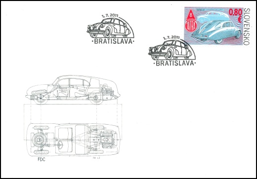 Technické pamiatky: Historické vozidlá – aerodynamická Tatra 87 Technické pamiatky: Historické vozidlá – aerodynamická Tatra 87