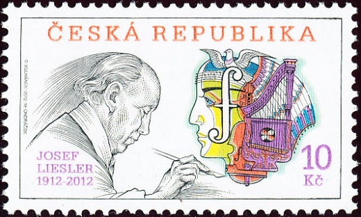 Tradice české známkové tvorby - Josef Liesler Tradice české známkové tvorby - Josef Liesler