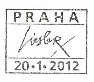 Tradice české známkové tvorby - Josef Liesler Tradice české známkové tvorby - Josef Liesler