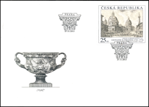 Umělecká díla na známkách: Giovanni Battista Piranesi (1720 – 1778) Umělecká díla na známkách: Giovanni Battista Piranesi (1720 – 1778)