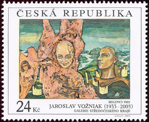 Umělecká díla na známkách - Jaroslav Vožniak (1933 - 2005) Umělecká díla na známkách - Jaroslav Vožniak (1933 - 2005)