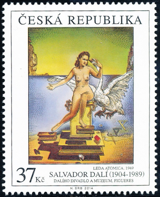 Umělecká díla na známkách: Salvador Dalí (1904 – 1989) Umělecká díla na známkách: Salvador Dalí (1904 – 1989)