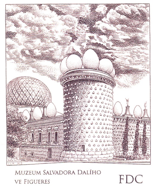 Umělecká díla na známkách: Salvador Dalí (1904 – 1989) Umělecká díla na známkách: Salvador Dalí (1904 – 1989)