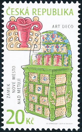 Umělecká řemesla: Historická kamna - Art deco Umělecká řemesla: Historická kamna - Art deco
