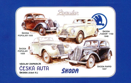 Václav Zapadlík - Česká auta - Škoda II. Václav Zapadlík - Česká auta - Škoda II.