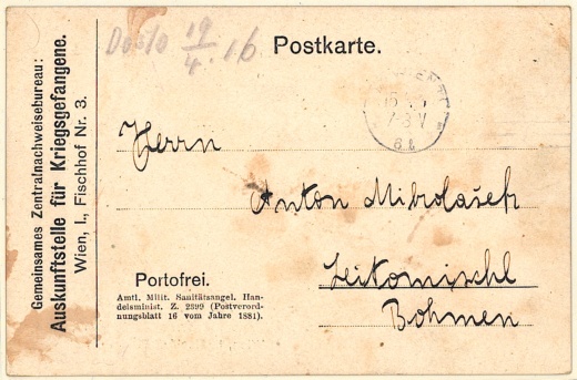 Vídeň válečná filatelistická Vídeň válečná filatelistická