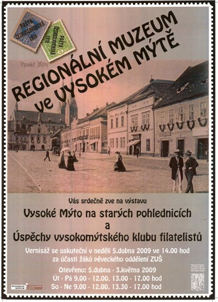 Vysoké Mýto na starých pohlednicích a Úspěchy vysokomýtského klubu filatelistů Vysoké Mýto na starých pohlednicích a Úspěchy vysokomýtského klubu filatelistů