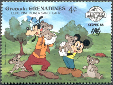 Walt Disney a barevný svět známek Walt Disney a barevný svět známek