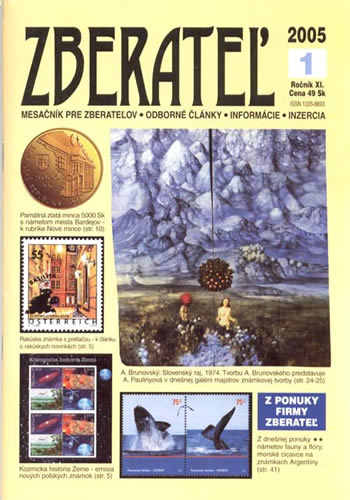 Zberateľ číslo 1/2005 Zberateľ číslo 1/2005