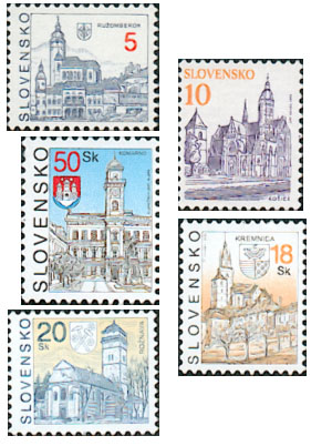 Zpravodaj 1/2006: Prehľad druhov papiera slovenských výplatných známok Mestá Zpravodaj 1/2006: Prehľad druhov papiera slovenských výplatných známok Mestá